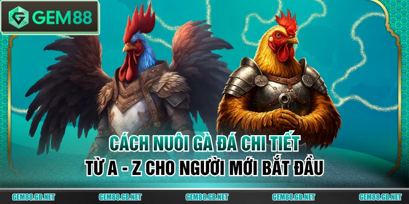 cách nuôi gà đá