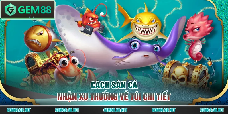 Cách săn cá nhận xu thưởng về túi chi tiết