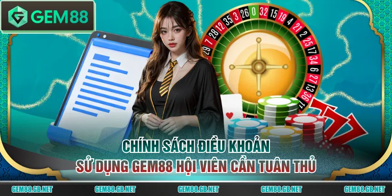 Chính sách điều khoản sử dụng GEM88 hội viên cần tuân thủ