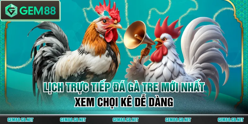 Trực tiếp đá gà tre